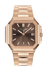 Patek Philippe Cubitus  Rose Gold Brown Dial Watch 7128/1R-001